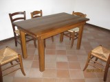 Tavolo rustico in legno massello 1